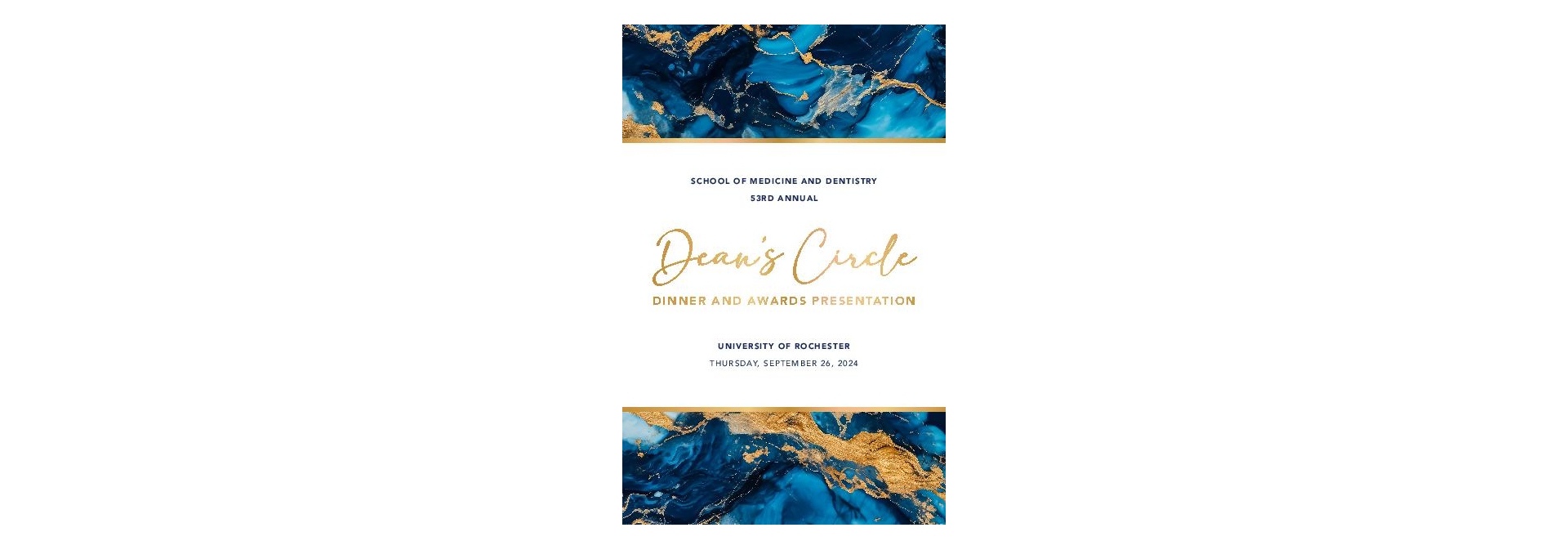 Document 2024 Deans Circle Dinner Program URMC Newsroom